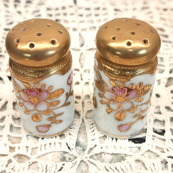 VTG Gold Condiments Set - Picture 3 of 15